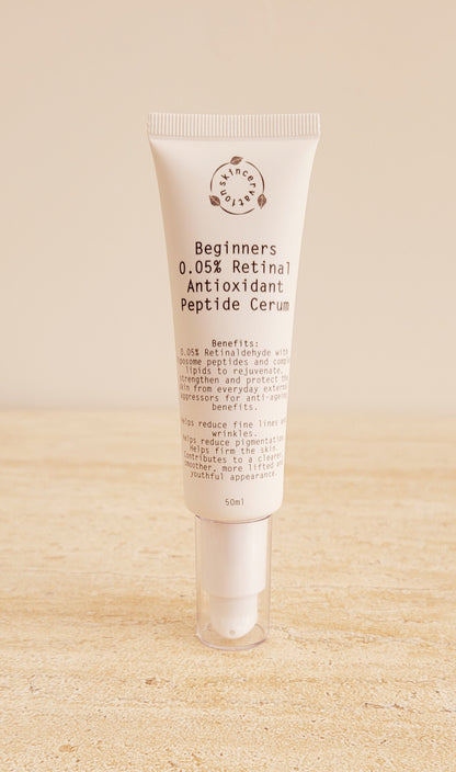 Skincervation Beginners Retinal Antioxidant Peptide Serum 50ml Tube