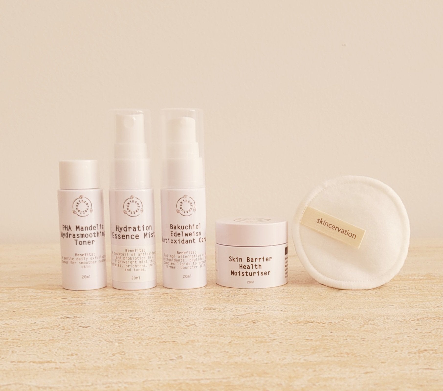 Base Skincare Travel Set, All The Essentials for Healthy Skin.