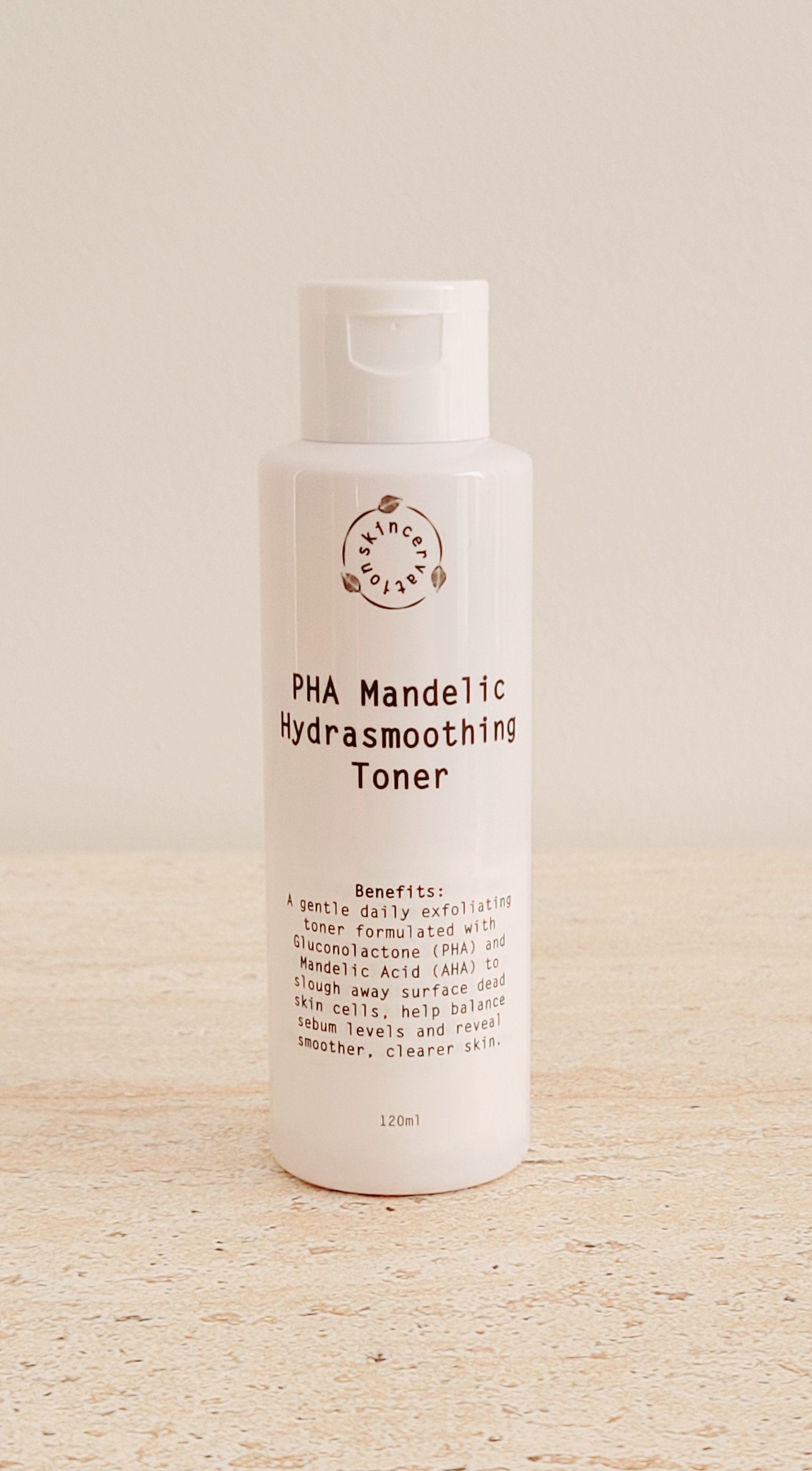 Bottle of Skincervation Chemical Exfoliating Skin Toner 50ml